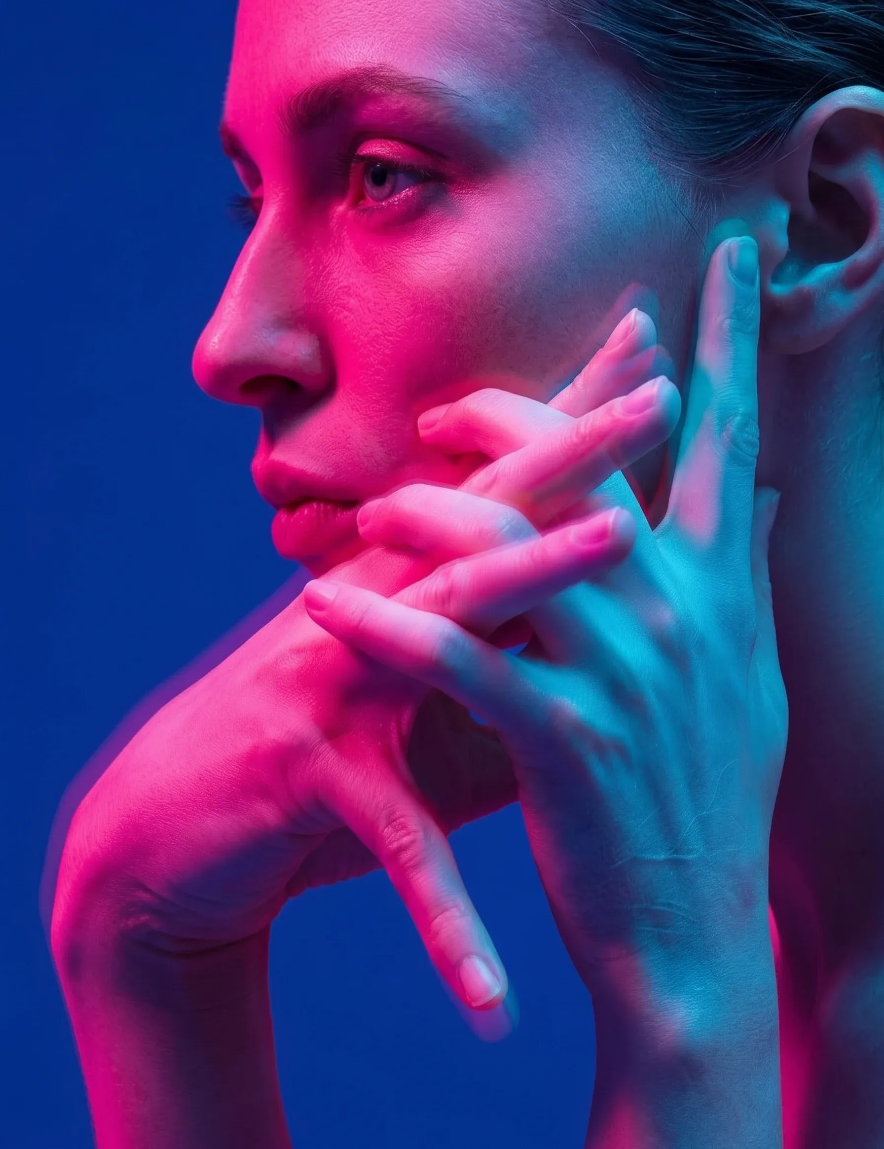Abstract fashion-art motion frame